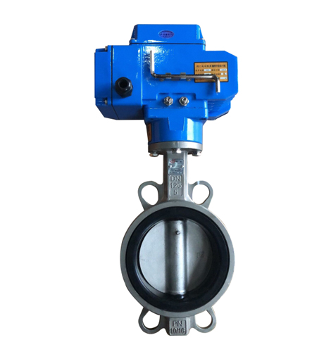 Electric Wafer Type Concentric Butterfly Valve